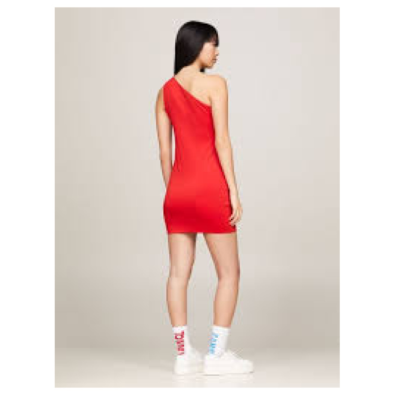 TOMMY JEANS Asymmetric bodycon dress